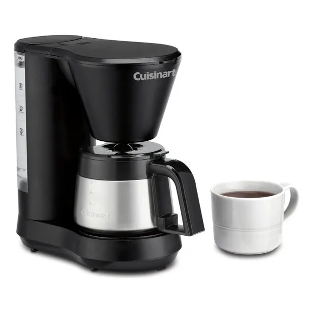 Cafetera 5 Tazas Jarra Acero Cuisinart Dcc-5570 Color Negro