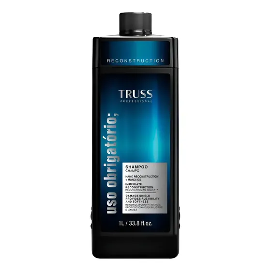 Shampoo Uso Obrigatório Truss Professionel Hipoalergênico 1l Refil