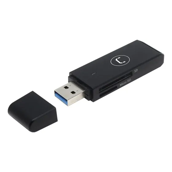 Lector De Tarjetas Sd Y Micro Sd Unno Tekno Adaptador 