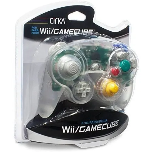 Controlador Con Cable Para Gamecube/wii (transparente)