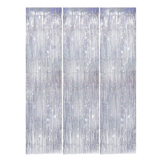 3 Cortinas Para Fiesta Decoración Cortinas De Cotillón 3 Cortinas Para Fiesta Decoración Cortinas De Cotillón