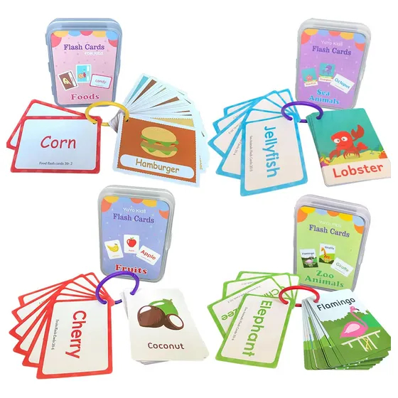 Tarjetas De Aprendizaje En Ingles Para Niños