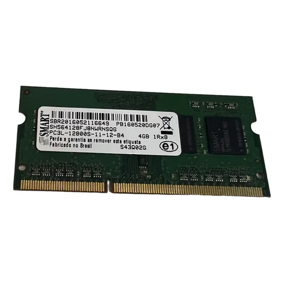 Memoria Ddr3 4gb 12800s Pc3l 2rx8 Smart P/notebook