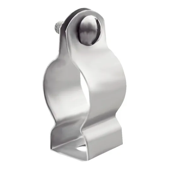 Abraçadeira Tipo D Inox Com Parafuso 3/4 - 10 Unidades