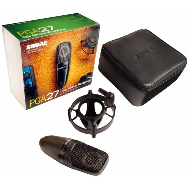 Microfono Shure Pga27-lc Para Estudio De Condensador Meses