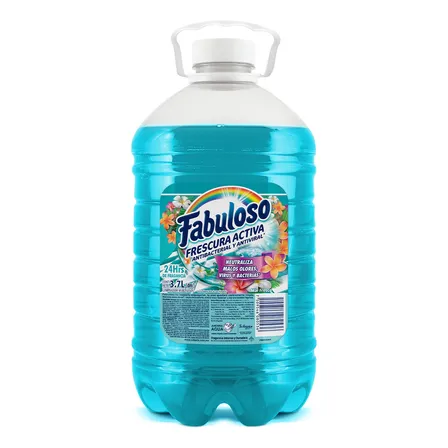 Limpiador Multiusos Fabuloso Antibacterial Mar Fresco 3.7l