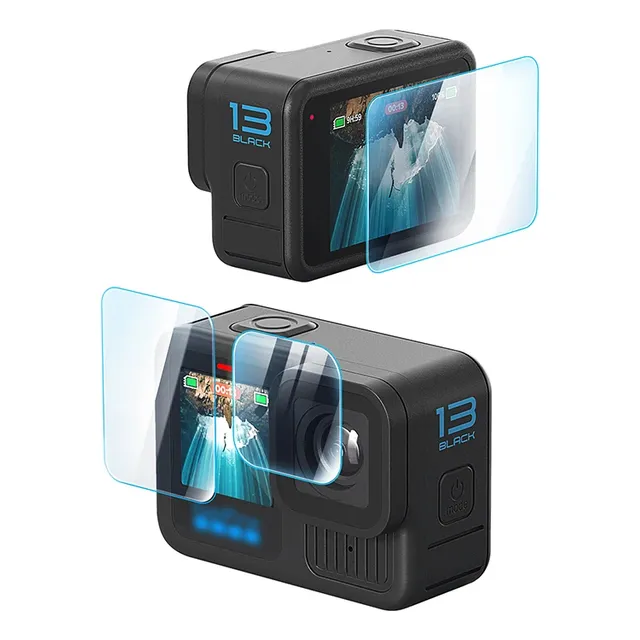 Protector Vidrio Templado Para Camara Gopro Full Pack