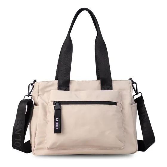 Bandolera Con Asa Correa Extensible Dama Lincolns Color Nude
