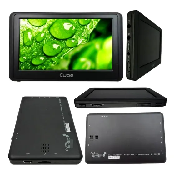 Mp4 8gb Cube B39 Pantalla 4.3p Media Player H.264 Hd W9