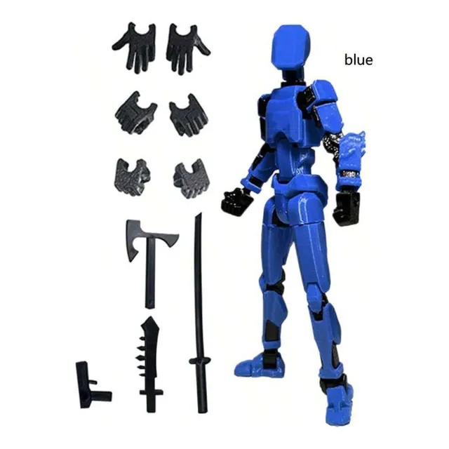 Figura De Acción Robot T13 (dummy 13) Para Ensamblar