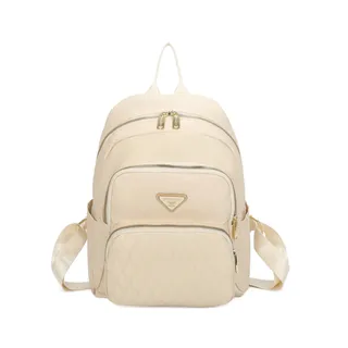 Bolsa Mochila AmarĂlis Nylon Santino Bege Sab412u06 Bolsa Mochila AmarĂlis Nylon Santino Bege Sab412u06