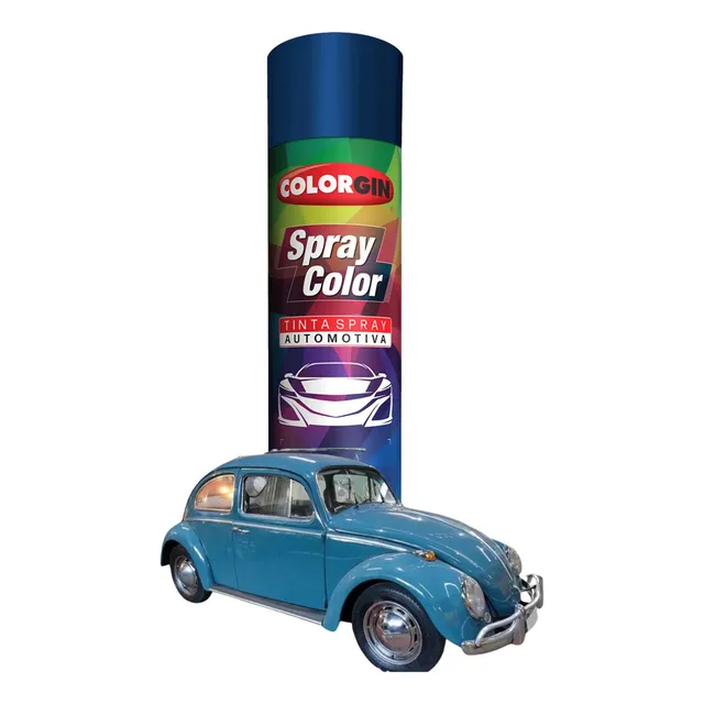 Tinta Spray Automotivo Azul Real Fusca Vw 300ml