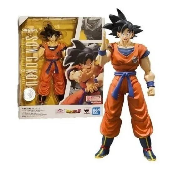 Figura de acción Goku Saiyan raised on Earth de Tamashii Nations S.H. Figuarts