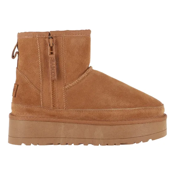 Botas Mujer Bamers Aspen Plataforma Caramelo