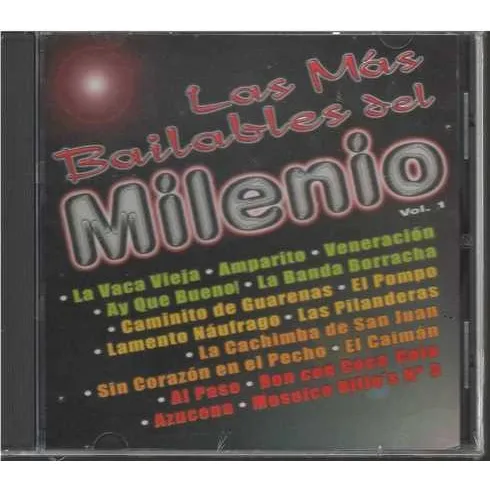 Cd - Las Mas Bailables Del Milenio I - Original Y Sellado