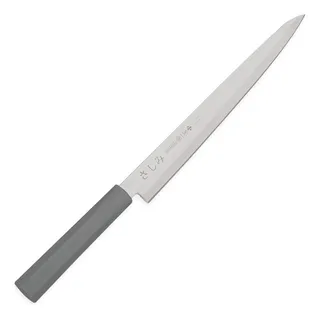Faca Para Sashimi Peixe Sushi 10'' Inox Profissional Mundial Cor Preto Faca Para Sashimi Peixe Sushi 10'' Inox Profissional Mundial Cor Preto