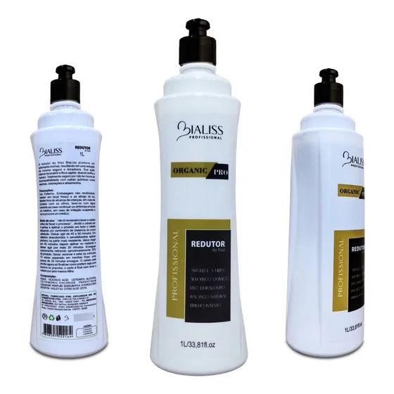 Escova Progressiva Orgânica Bialiss Organicpro - 1l