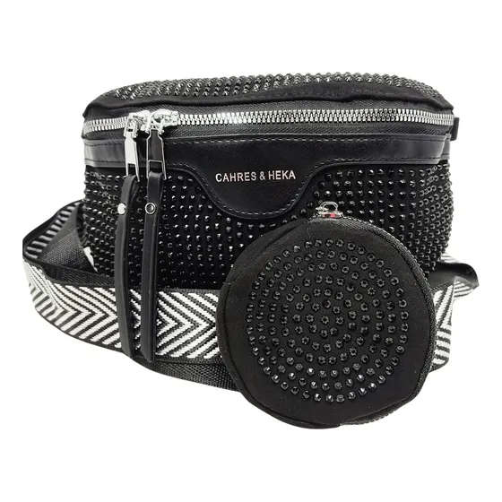 Bolsa Feminina Pochete Transversal De Ombro Com Porta Moedas