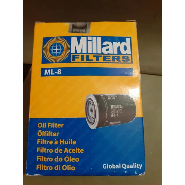 Filtro Aceite Ml-8 Millar Toyota Samuray Ranger F150 Trctor