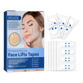 Parche De Estiramiento Facial Invisible Que Encoge La Piel Y Parche De Estiramiento Facial Invisible Que Encoge La Piel Y