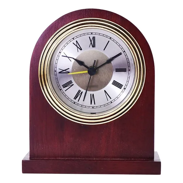 Reloj Mesa Madera Para Dormitorio Mesita Noche Despertador