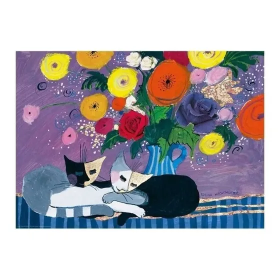 Puzzle Heye 1000 Pz Sleep Well Gatos Rosina Wachtmeister