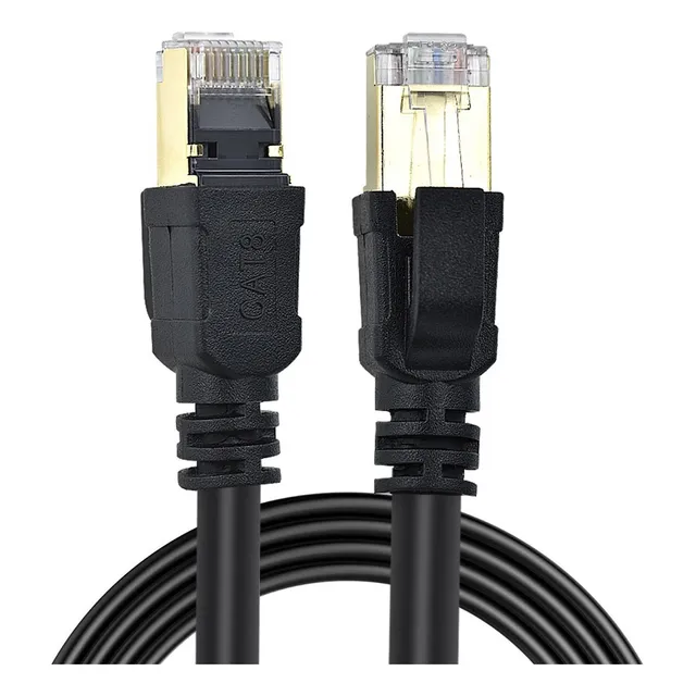 Cable De Red Categoría 8 Cat8 Rj45 Inthernet 3m 40g