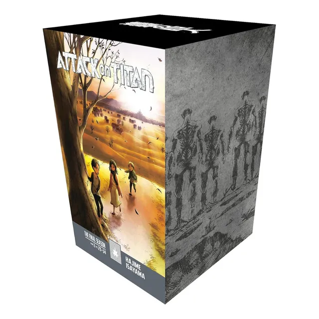 Attack On Titan: Temporada Final Parte 2 - Colección De Mangas (cajas De Mangas De Attack On Titan)