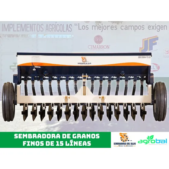 Sembradora De Granos Finos 15 Surcos - Sembradoras Del Bajío