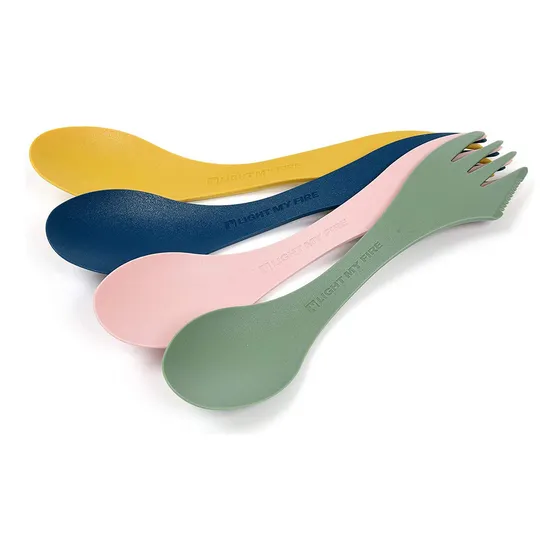 Sporks Reutilizables Sostenibles Para Camping Y Almuerzos En