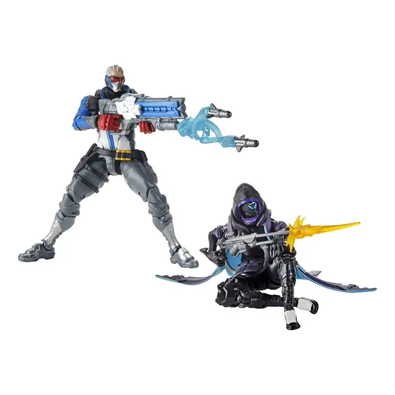 Figuras De Acción Hasbro Overwatch Soldier: 76 Y Shrike