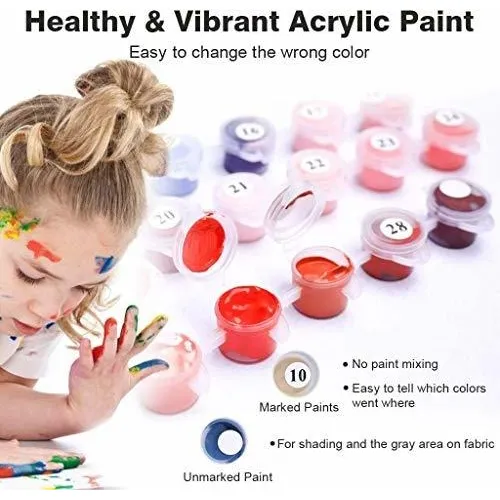 Pintura Oleo Para Niño Adulto 16.0 In Ancho 20.0 Largo Hc