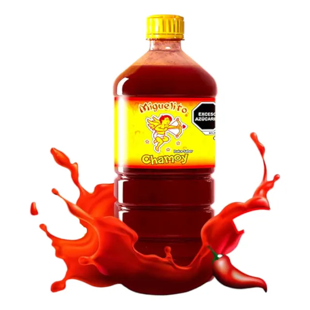 Miguelito Original Chamoy Liquido Pulpa 980ml