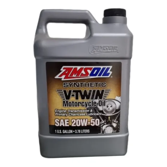 Aceite Sintético Para Motos 20w-50 V-twin 3.78 Litros