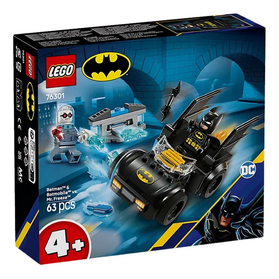 Lego Dc Batman Com Batmóvel E Mr Freeze 76301