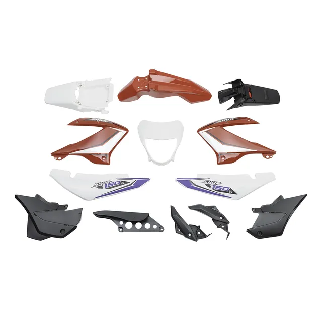 Kit De Plasticos Completo Motomel Skua 150 V6 Rojo Mtc