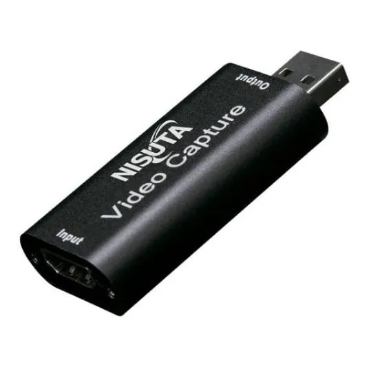 Capturadora Hdmi Nisuta Nscvhd1 Ps4 Xbox One Streaming Full