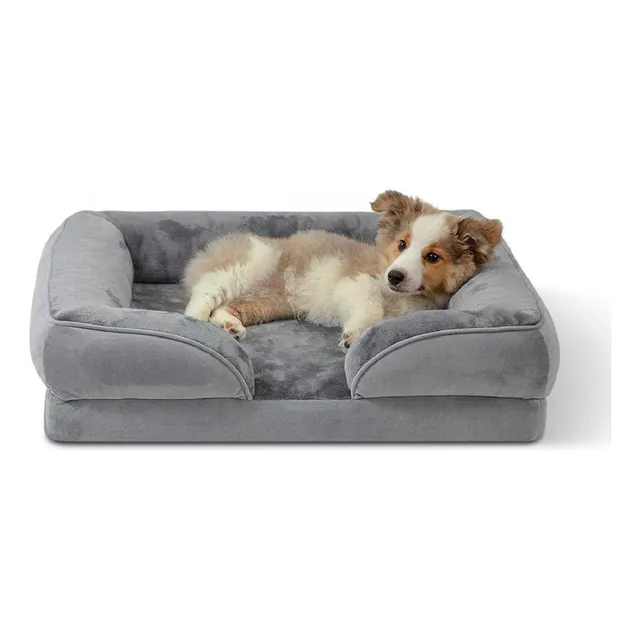 Cama Sofa Para Perro Ortopédica Viscoelástica Lavable Xl