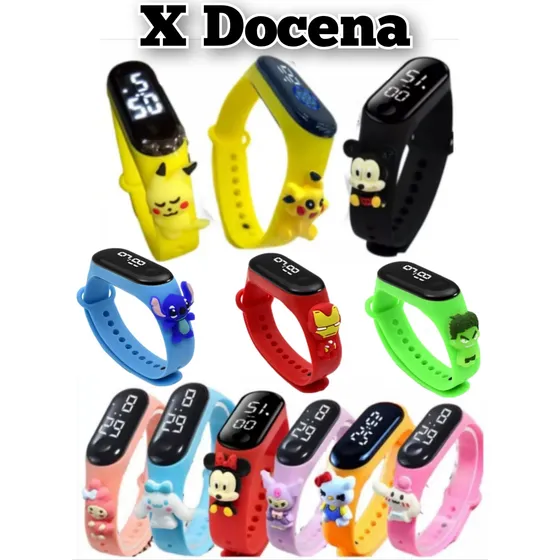 Reloj De Niños Y Niñas Al Mayor X Docena