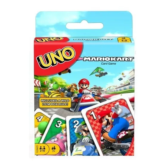 Uno Mario Kart Juego De Cartas