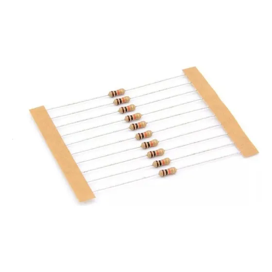 Pack X10 Resistencias 10k Ohm 1/4w Carbón Arduino