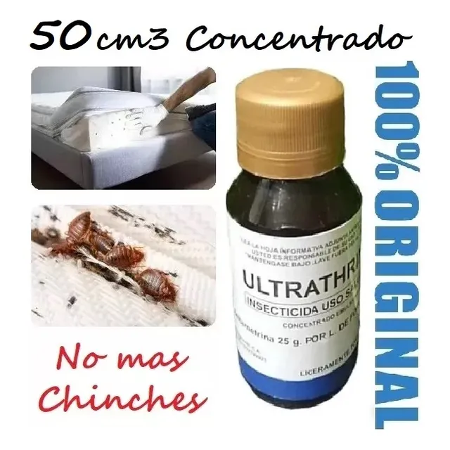 Veneno Mata Chinches Ultrathrine Líquido 50 Cm3 Concentrado