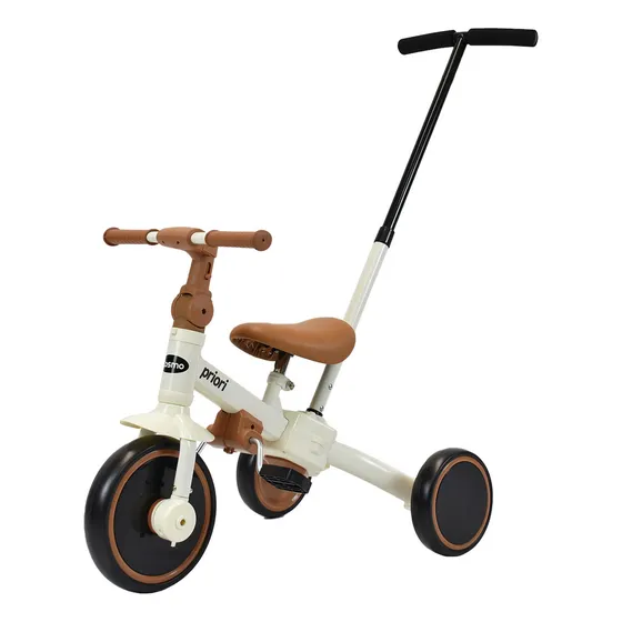 Triciclo 4 En 1 Cosmos Bebe Priori Color Beige
