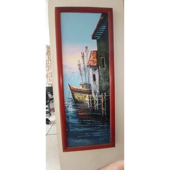 Cuadros De Pinturas De Puerto