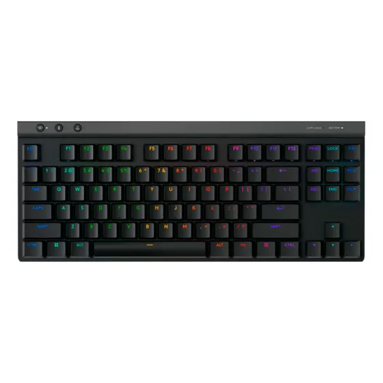 Teclado E Mouse Logitech G515 Tkl Preto - Layout Americano Preto