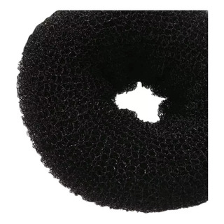 12 Donas Para Cabello Peinado Chongo Mágico Espuma Negras 12 Donas Para Cabello Peinado Chongo Mágico Espuma Negras
