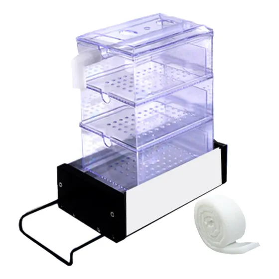Caja De Desbordamiento Para Acuario De 3 Capas 3 Cajas