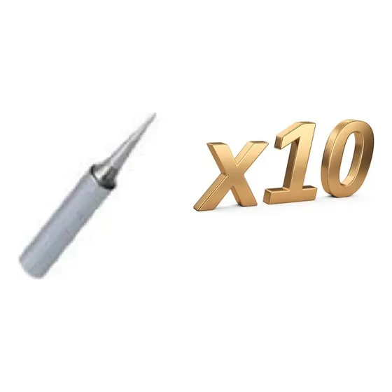 Kit 10 Unidades De Repuesto Punta De Cautin Regulable
