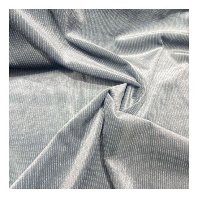 Tela Terciopelo Elastizado Lurex Premium!!