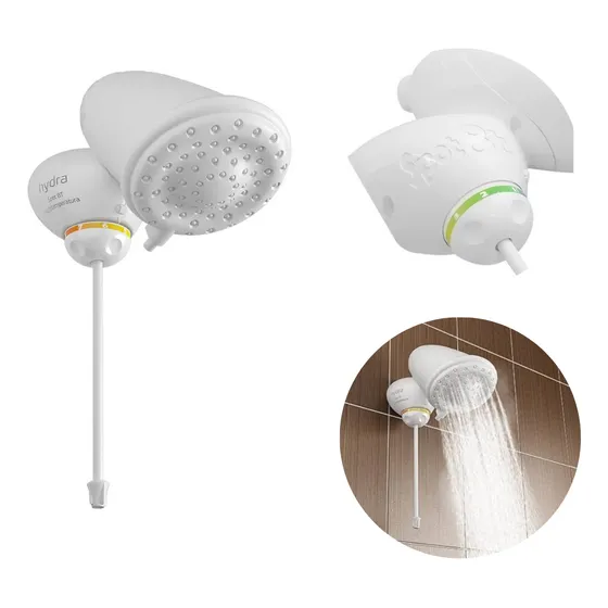 Chuveiro Ducha Spot 8t Elétrico Parede 5500w 127v Hydra